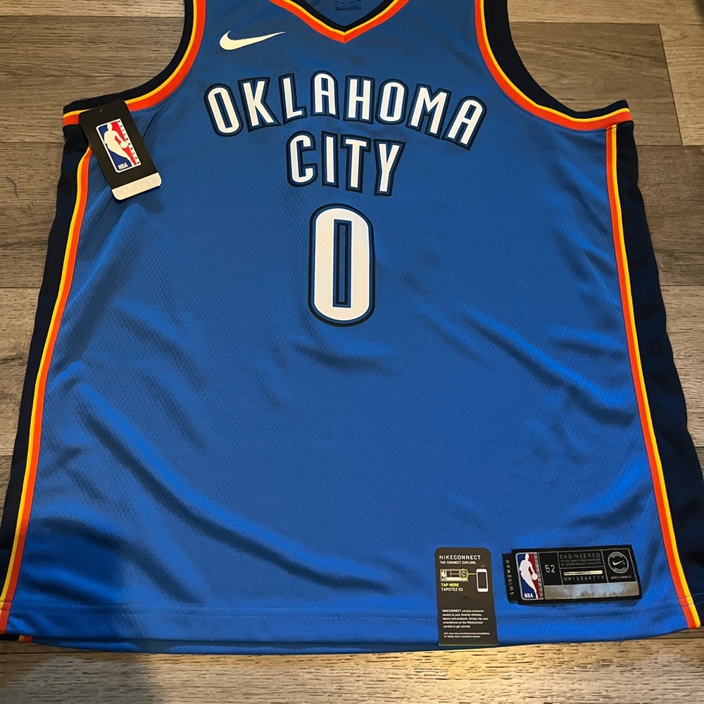 Oklahoma City Blue Basketball Jersey